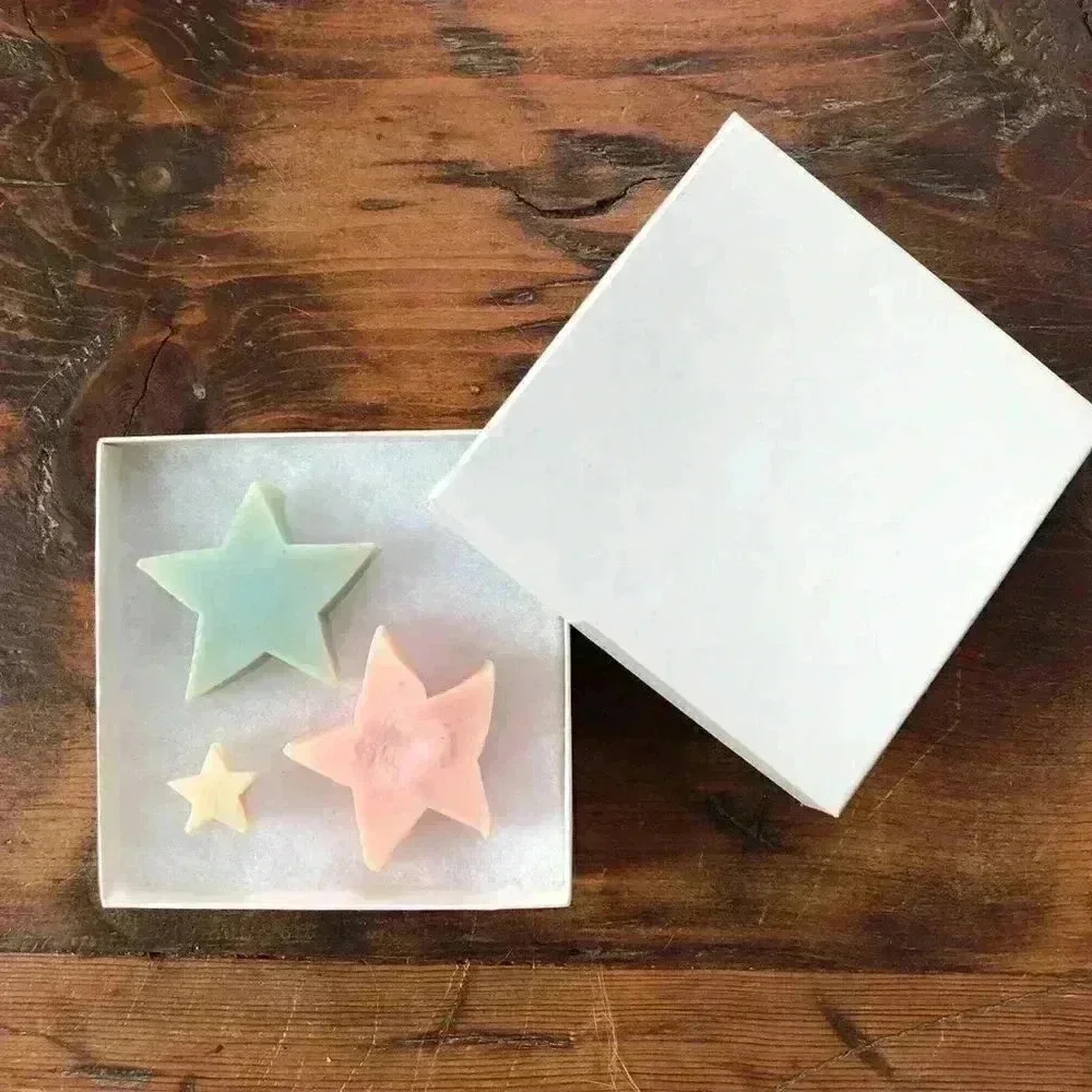 3 Star Shaped Guest Soap Gift Set NWT